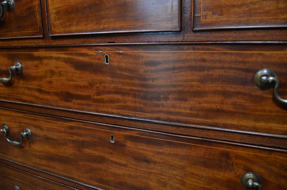 Georgian 3 over 3 Chest of Drawers View IX