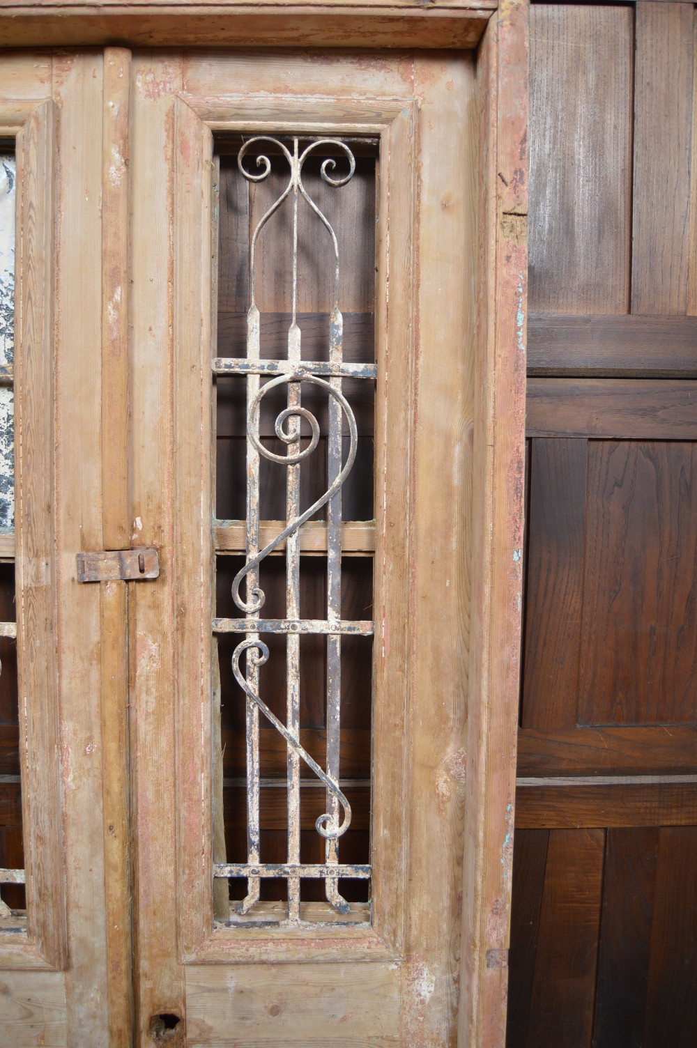 Salvaged Egyptian Pine Door View X