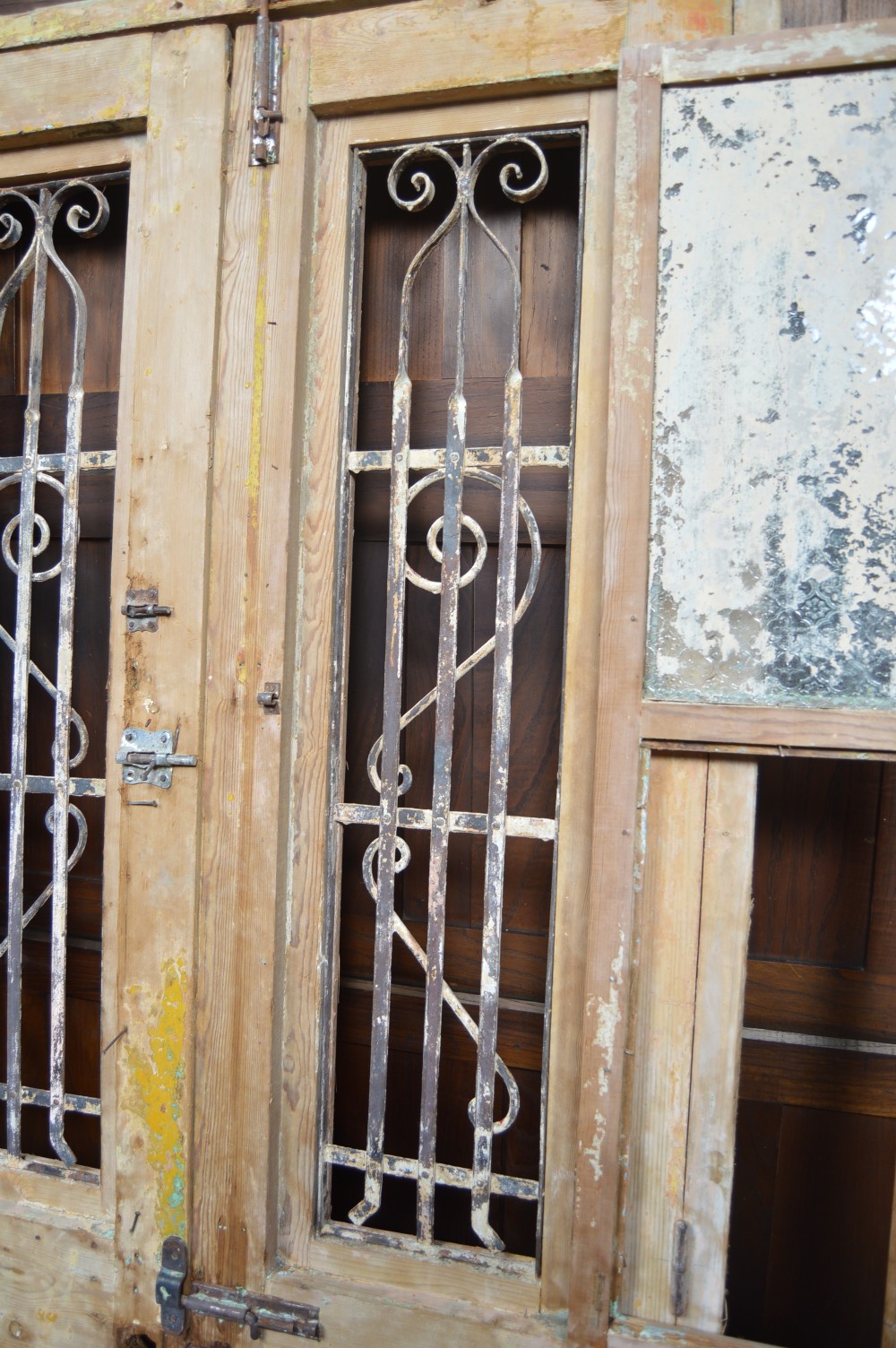 Salvaged Egyptian Pine Door View XVI