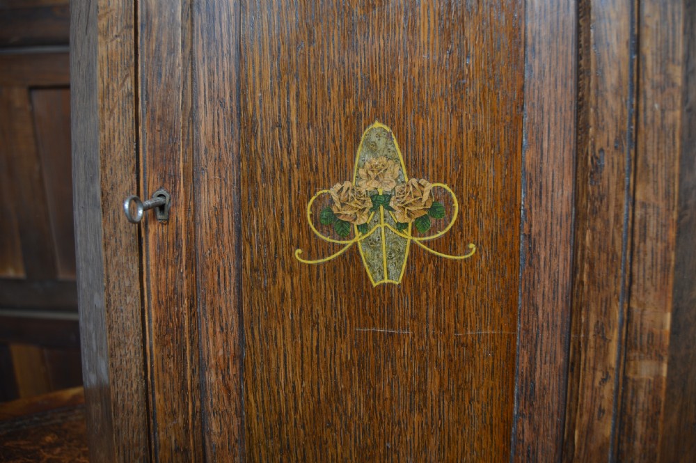 Arts and Crafts Corner Cabinet View V