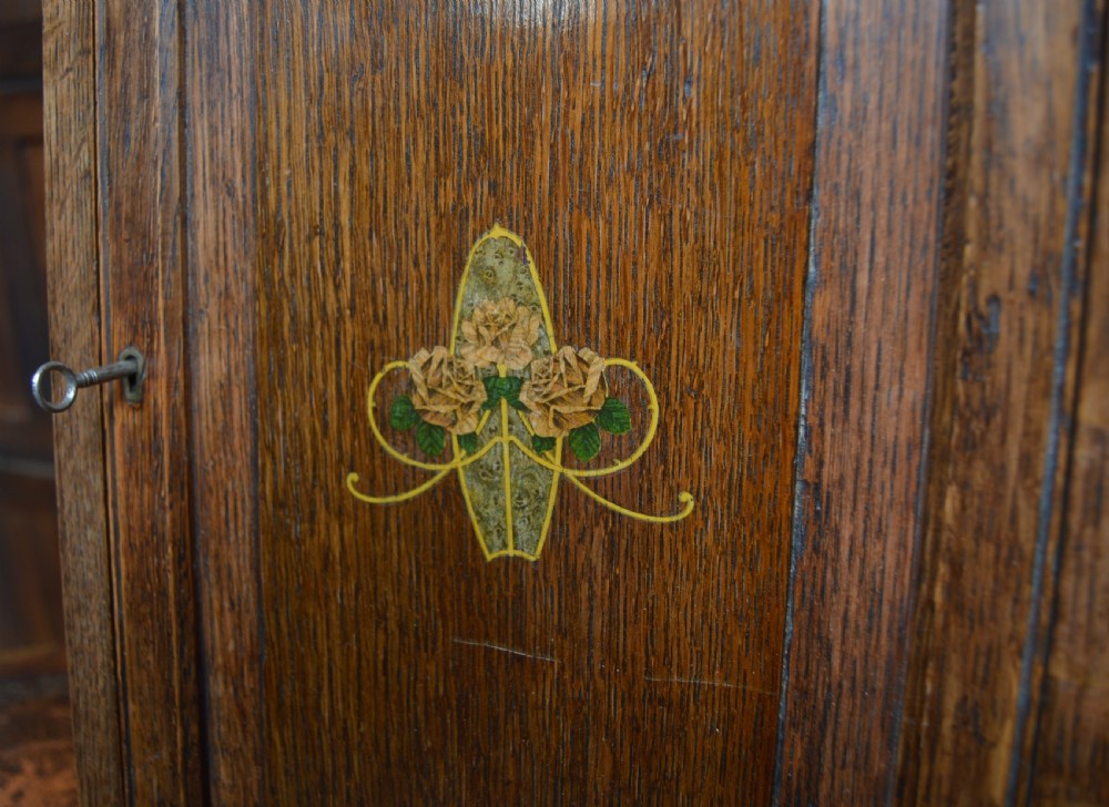 Arts and Crafts Corner Cabinet View VI