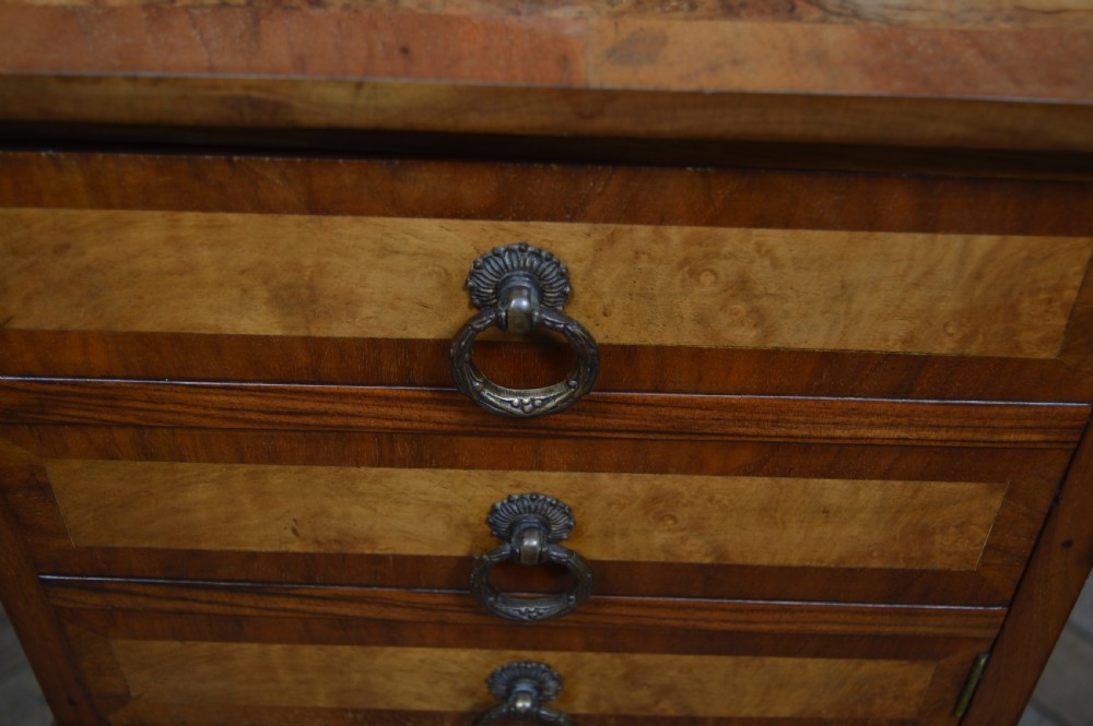Edwardian Walnut Pot Cupboard/ Bedside Cabinet View XIV