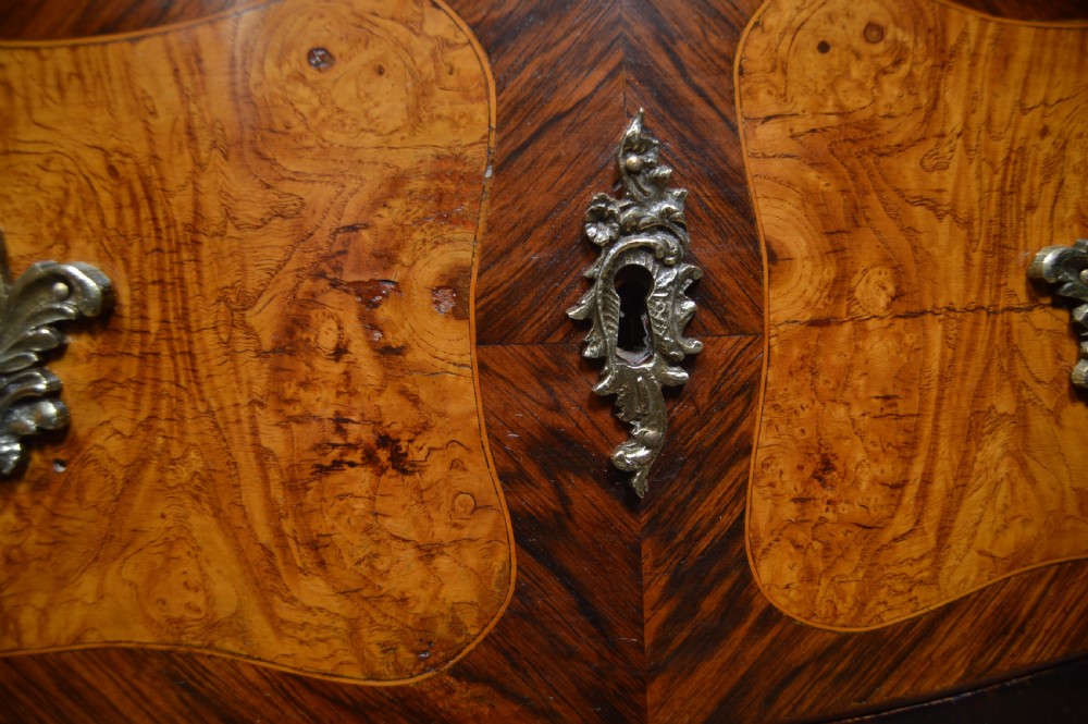 Marble Top Bombe Chest of Drawers View V