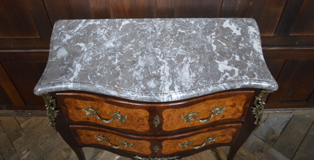Marble Top Bombe Chest of Drawers View VIII