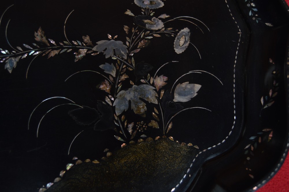  Jennens and Bettridge Paper-Mache Tray View X