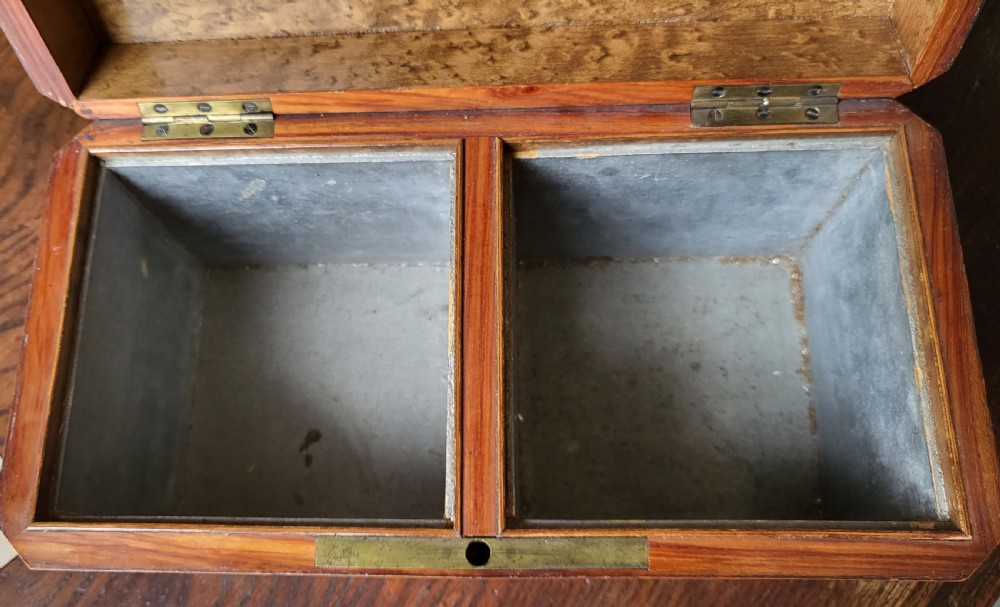 Satin Wood Tea Caddy View XII