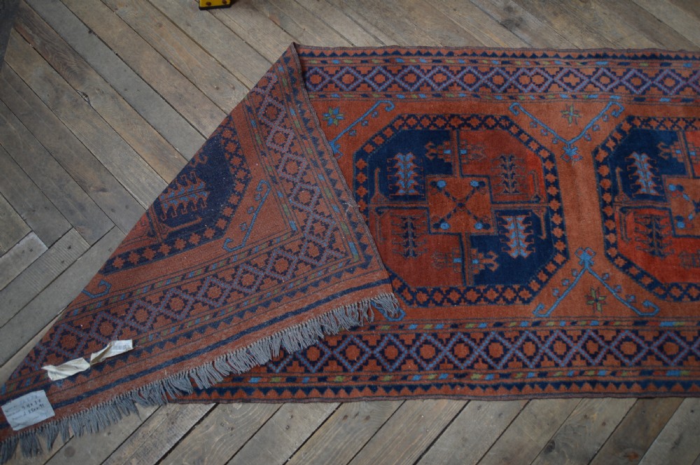 Vintage Hand Woven Hall Runner View IX