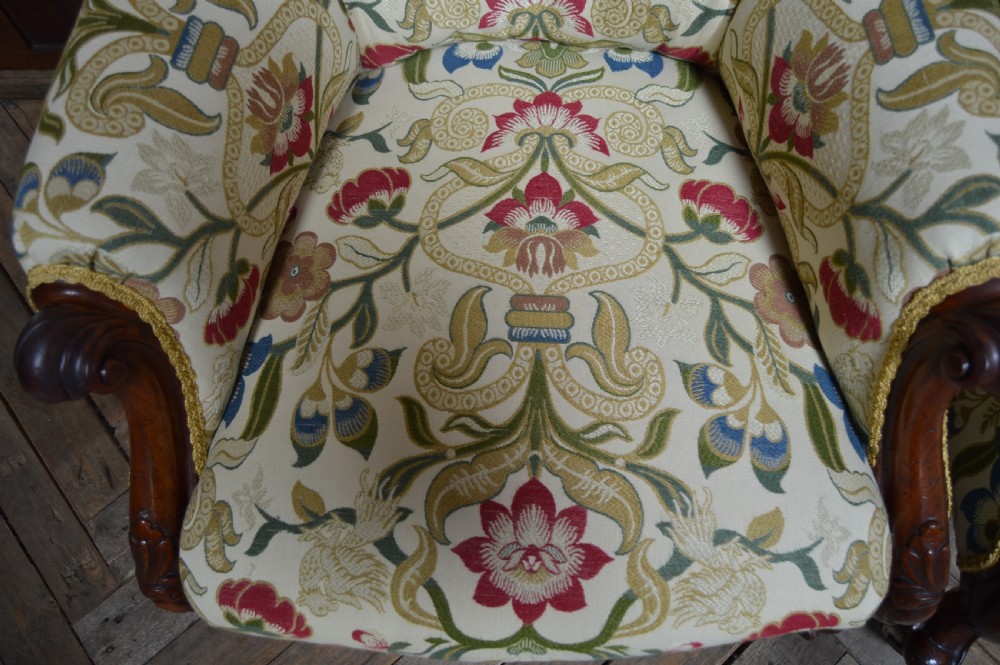 Pair of Victorian Mahogany Parlour Chairs View VI