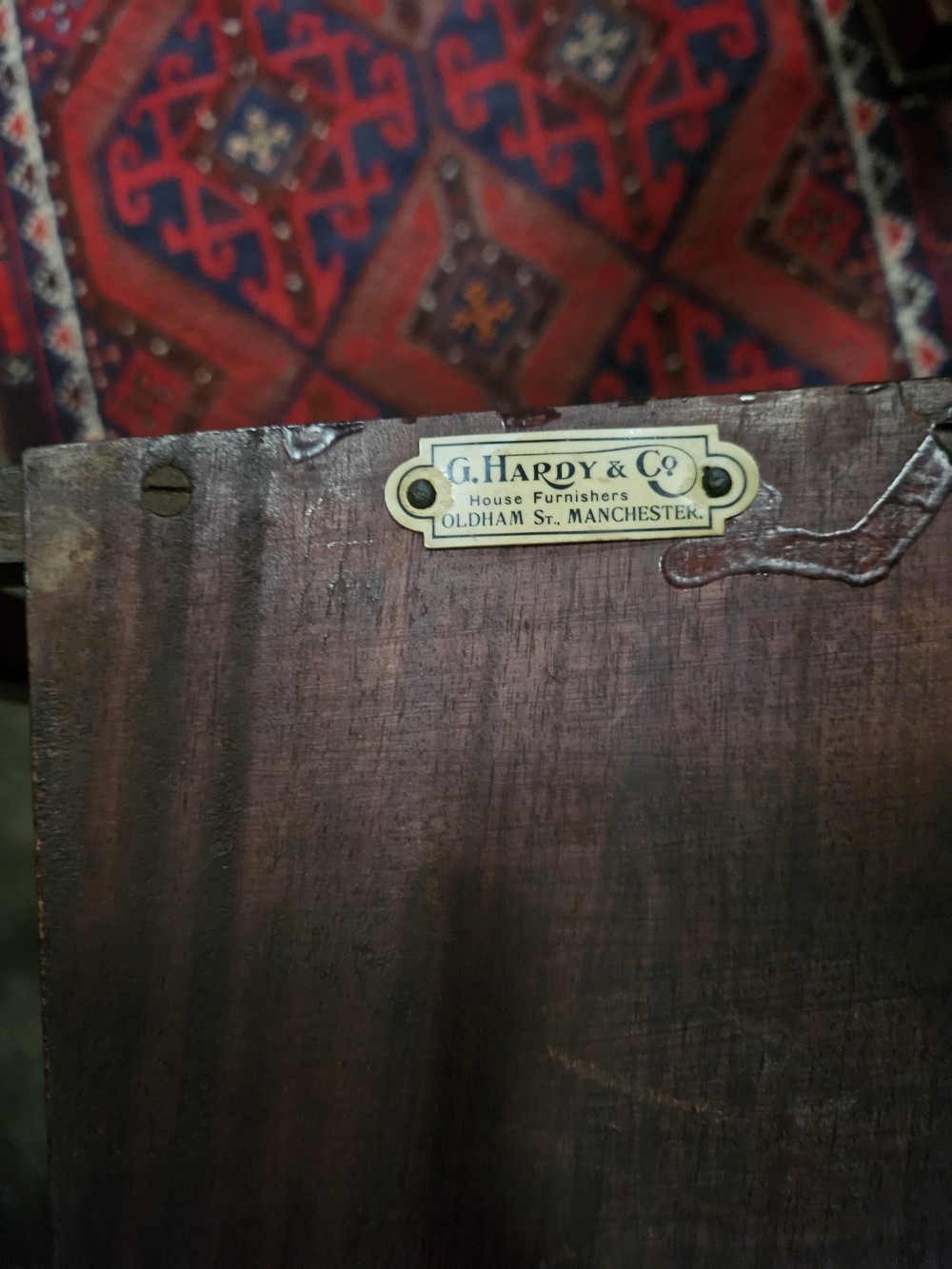 Edwardian mahogany Octagonal Table View IX