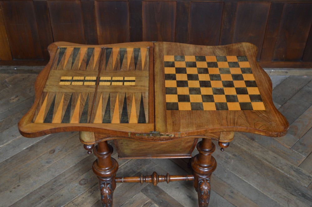 Victorian Games Table View VII