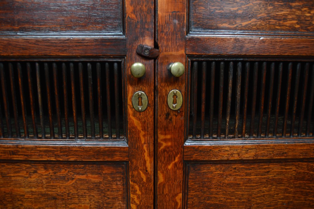Georgian Oak Cupboard View VIII