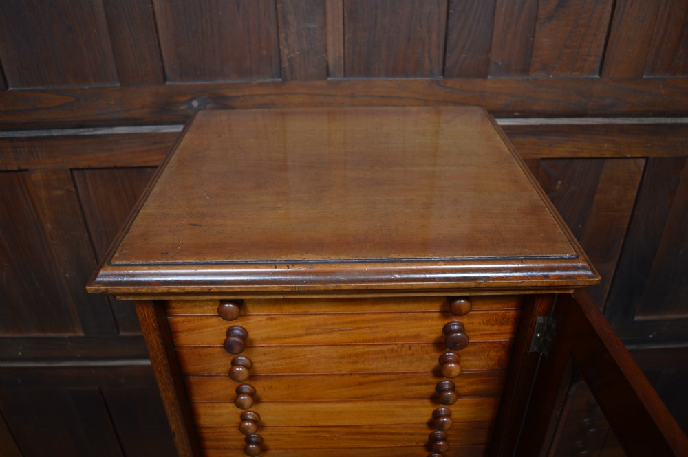 Watkins & Doncaster Mahogany Collector's Cabinet View XVI