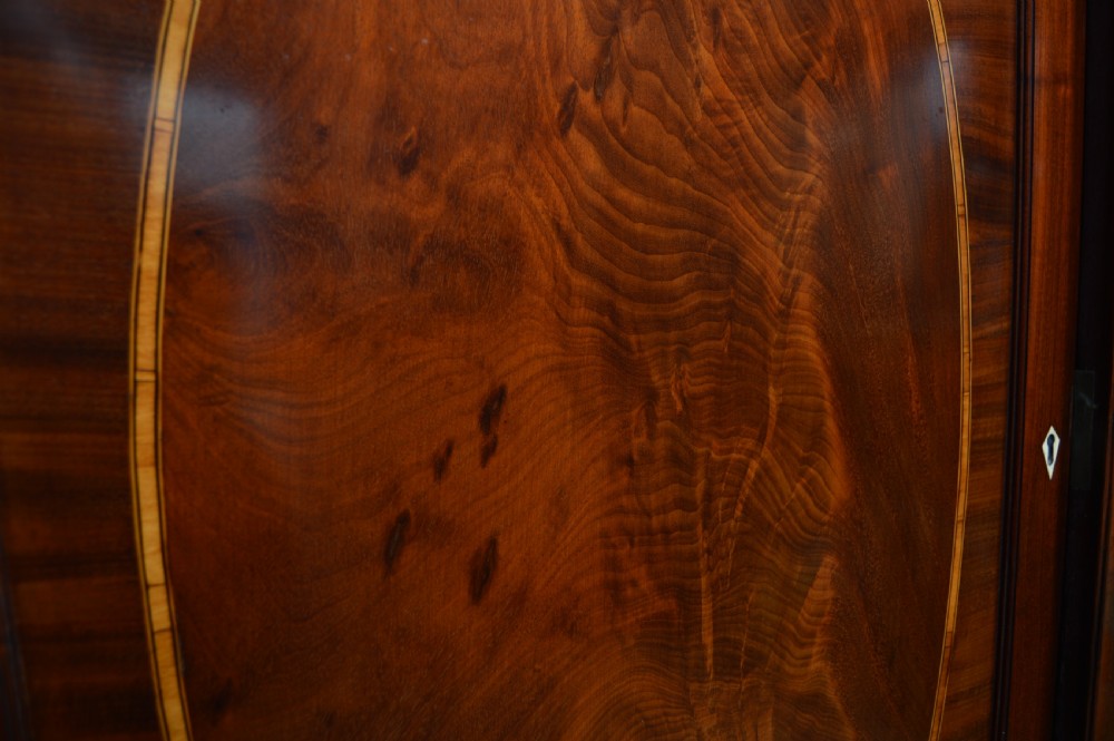 Regency Mahogany Linen Press View XI
