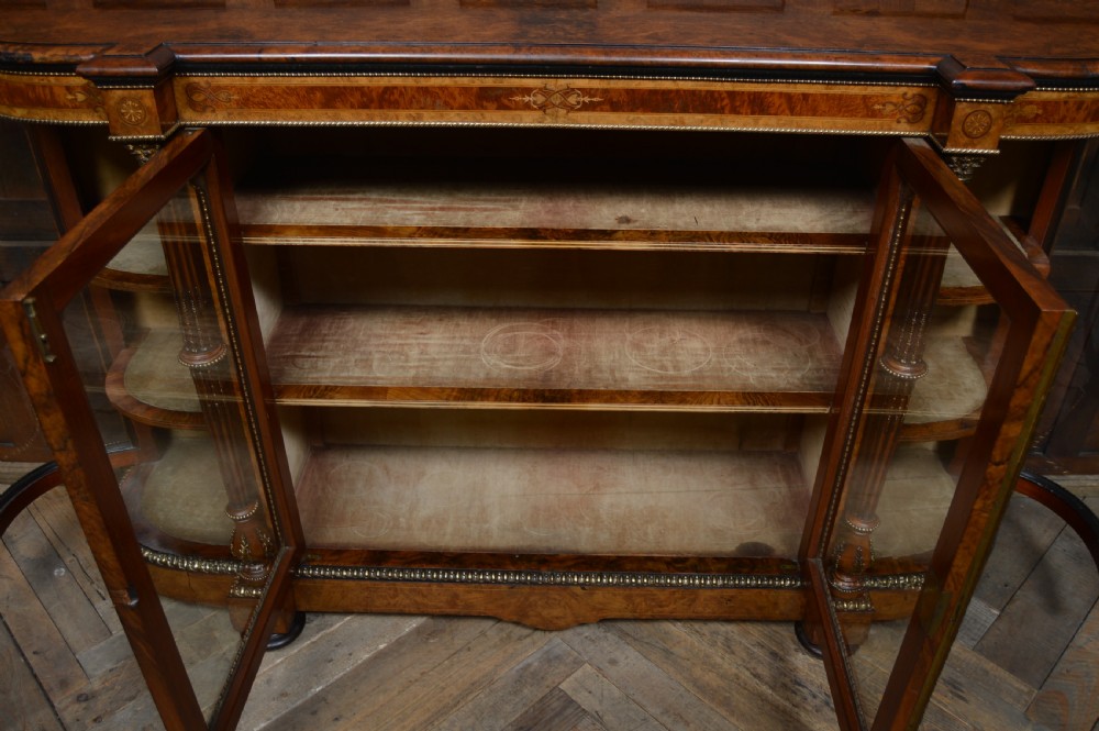 Victorian Walnut Credenza View III