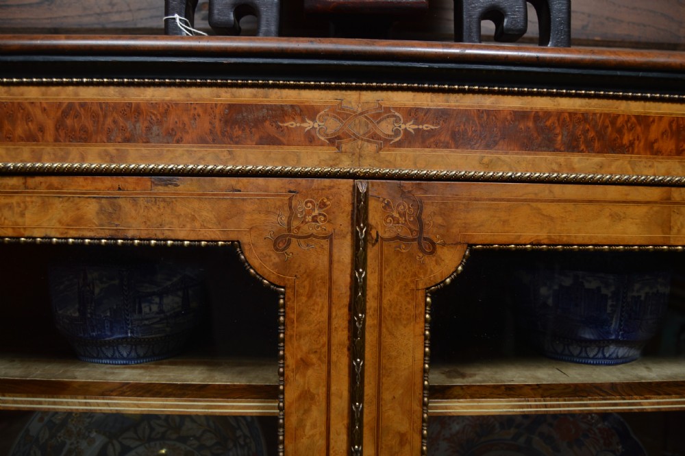 Victorian Walnut Credenza View VI
