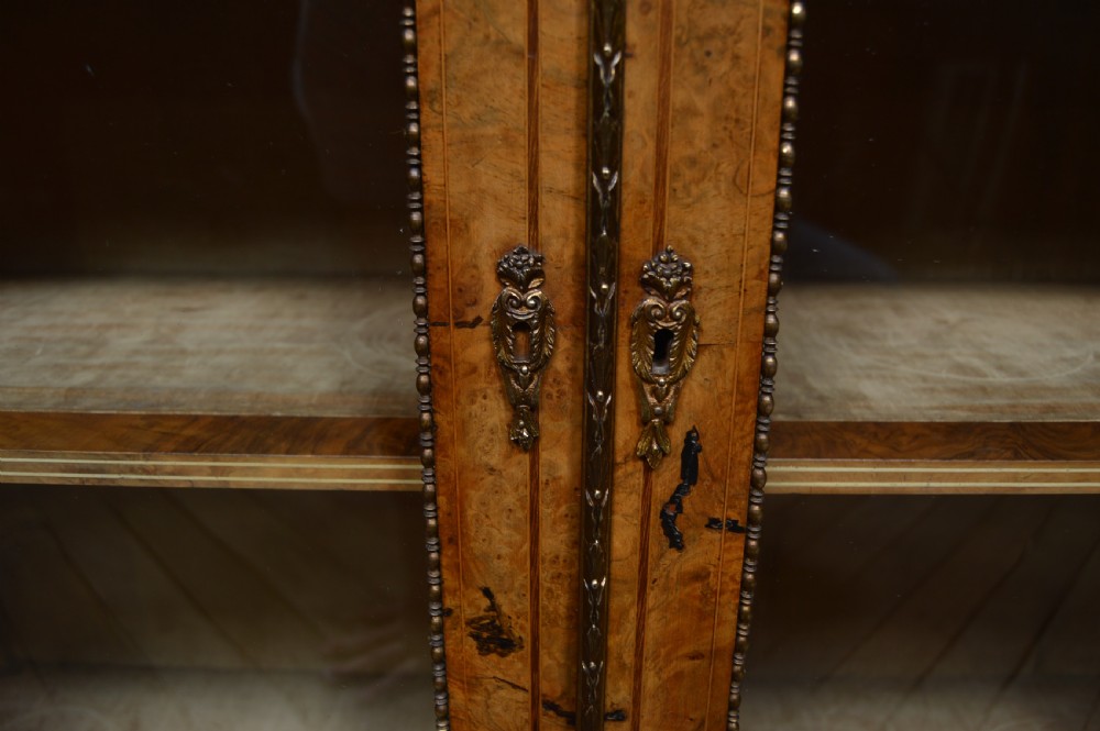 Victorian Walnut Credenza View XIII