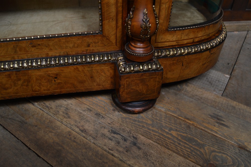 Victorian Walnut Credenza View XIV
