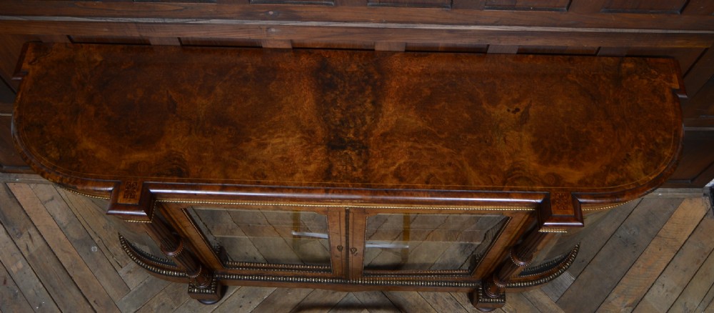 Victorian Walnut Credenza View XV