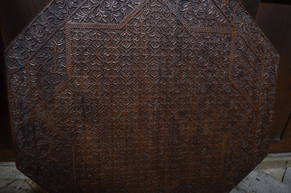 Eastern Octagonal Folding Table View IX