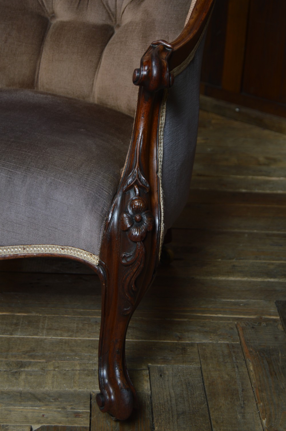 Victorian Mahogany Armchair View XVII
