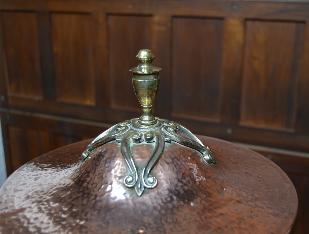 Edwardian Hand-Planished Copper Bucket View III
