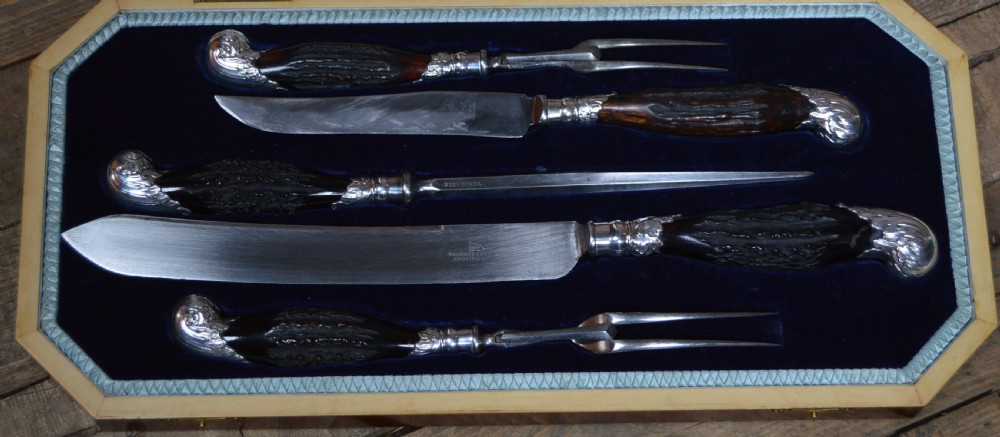 Walker & Hall Carving Set View XIV