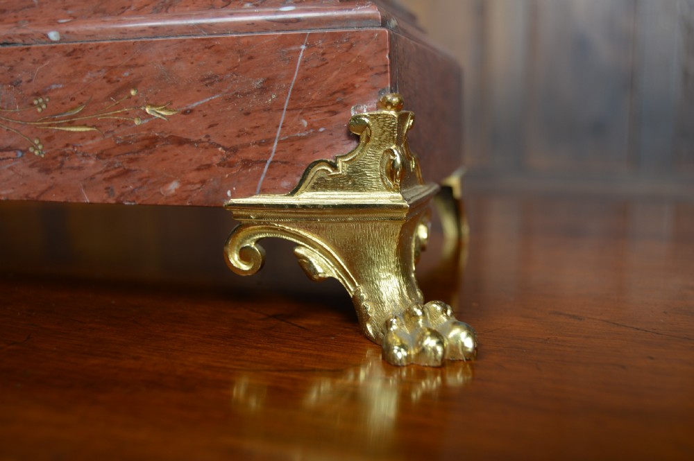 French Marble Mantle Clock View VI