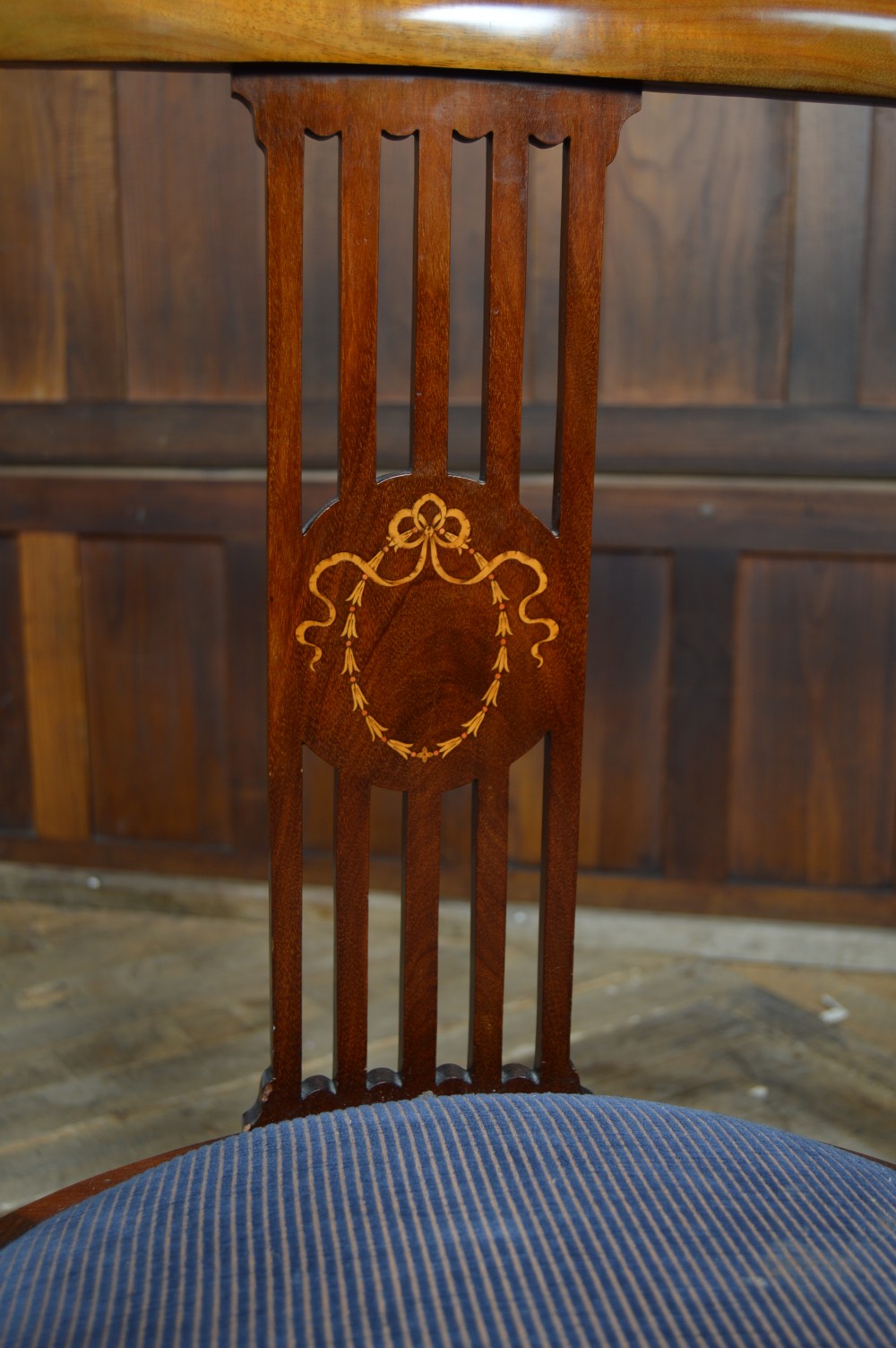 Edwardian Mahogany Armchair View XIV