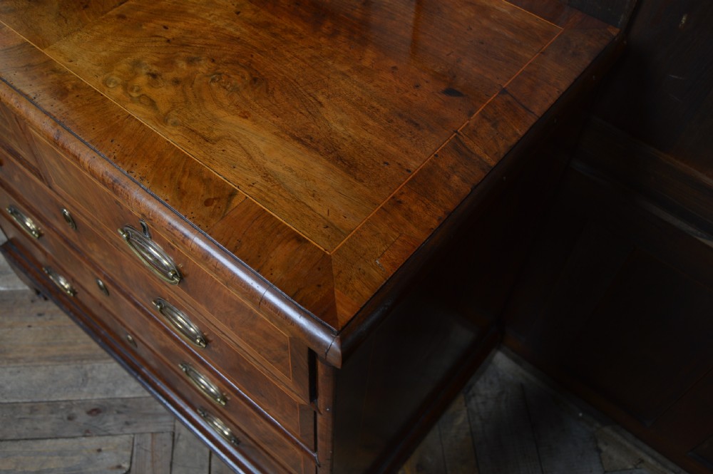 Georgian Walnut Chest of Drawers View XII