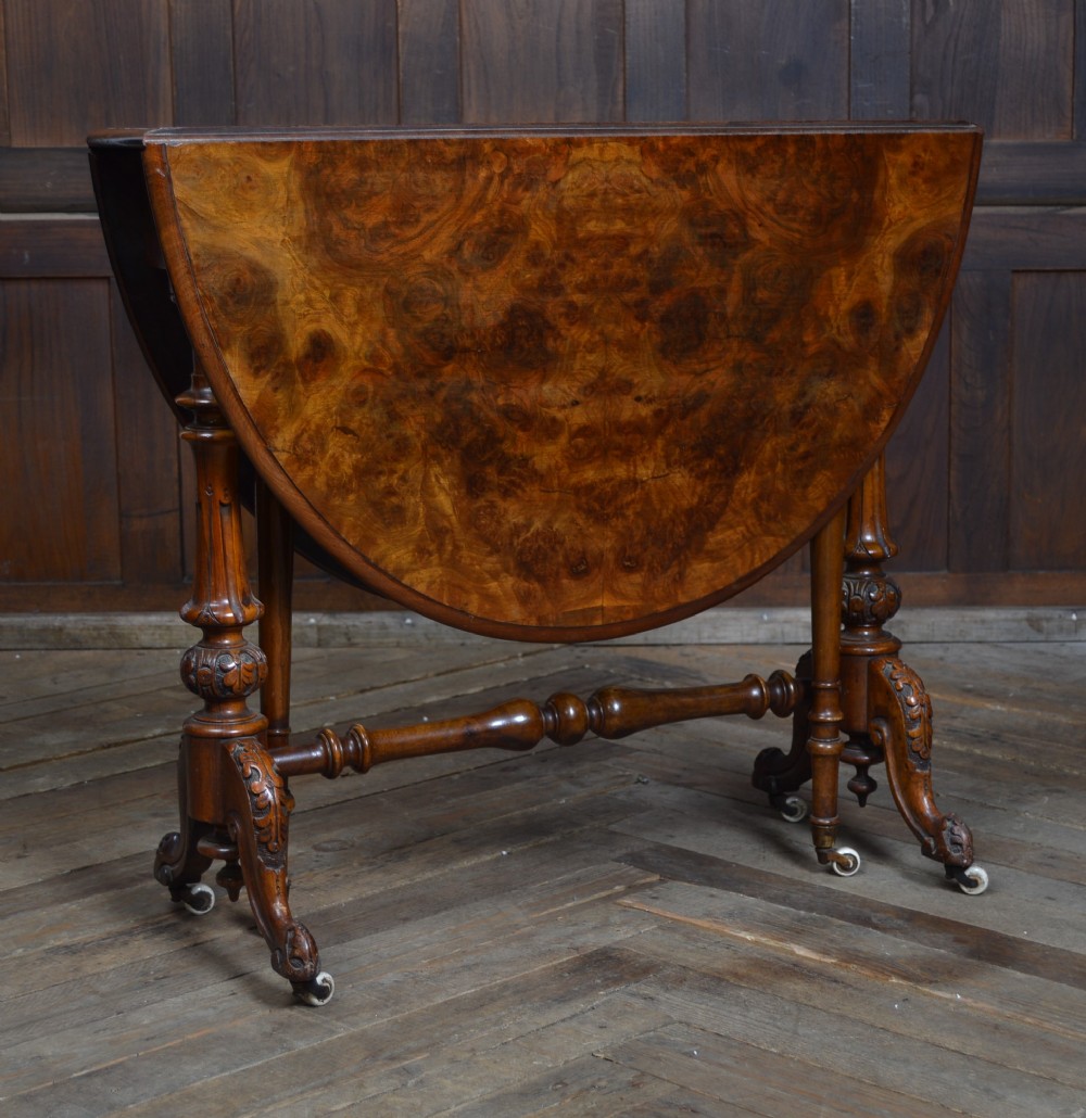 Victorian Walnut Sutherland Table