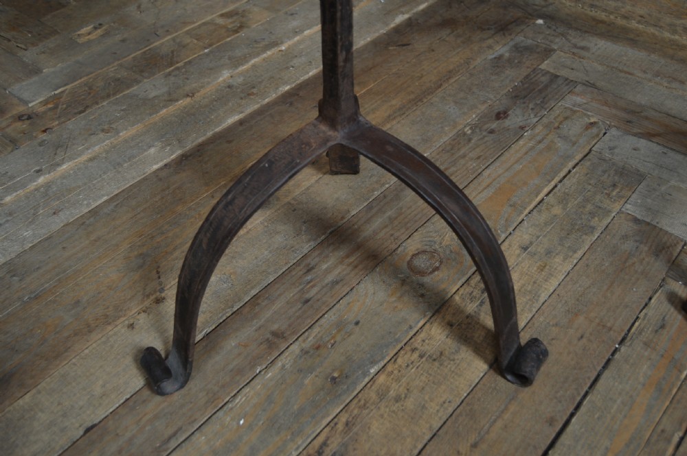 Pair of Iron Candle Stands View XI