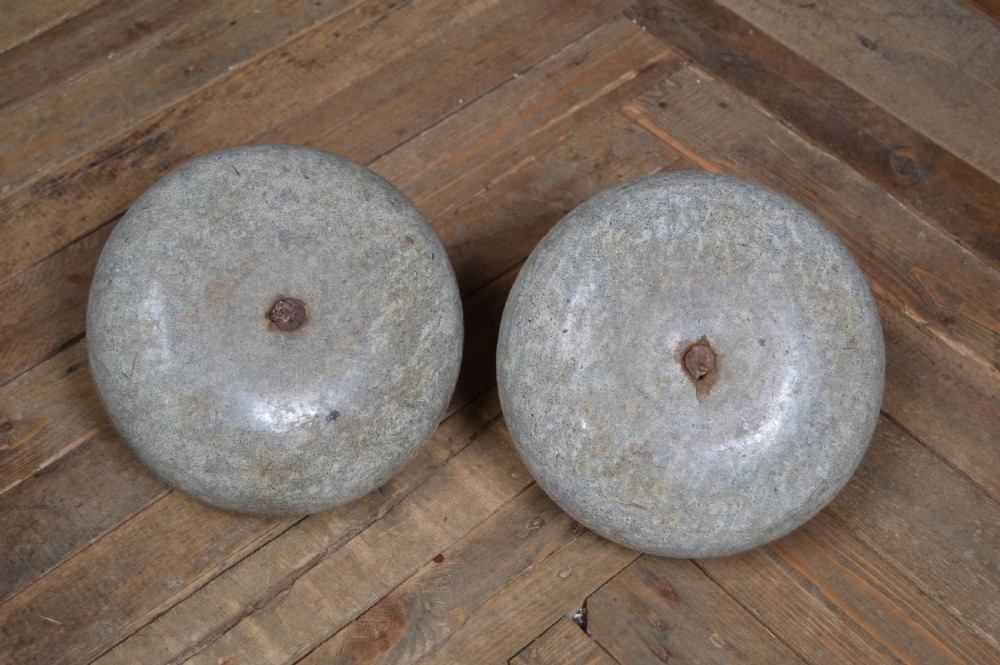 Pair of Granite Curling Stones View VIII
