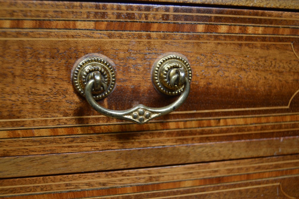 Edwardian Mahogany Revolving Bookcase View IV