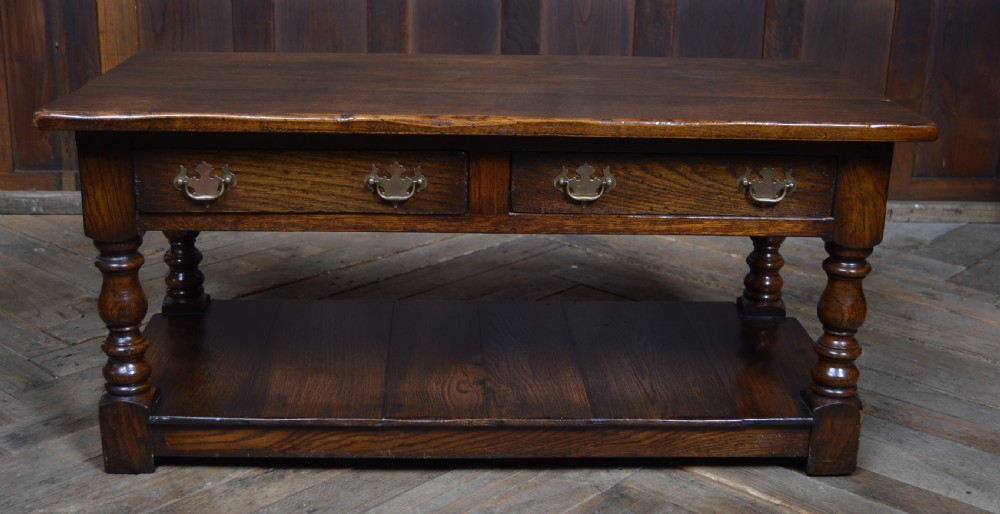 Oak Coffee Table View VI