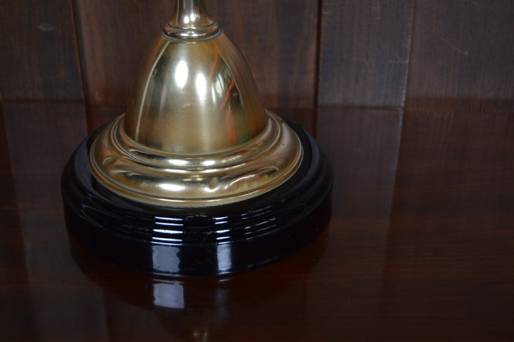 Victorian Brass Oil / Paraffin Lamp  View VI