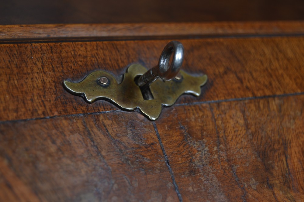 Edwardian Walnut Writing Bureau View V