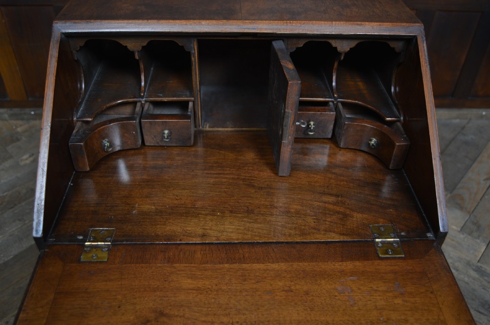 Edwardian Walnut Writing Bureau View X