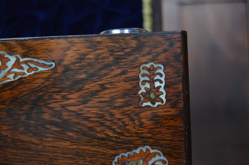 Victorian Rosewood Jewellery Box View VII