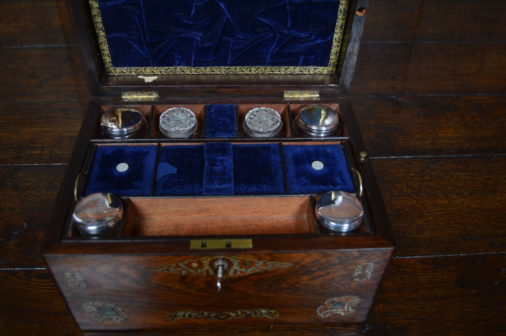 Victorian Rosewood Jewellery Box View X
