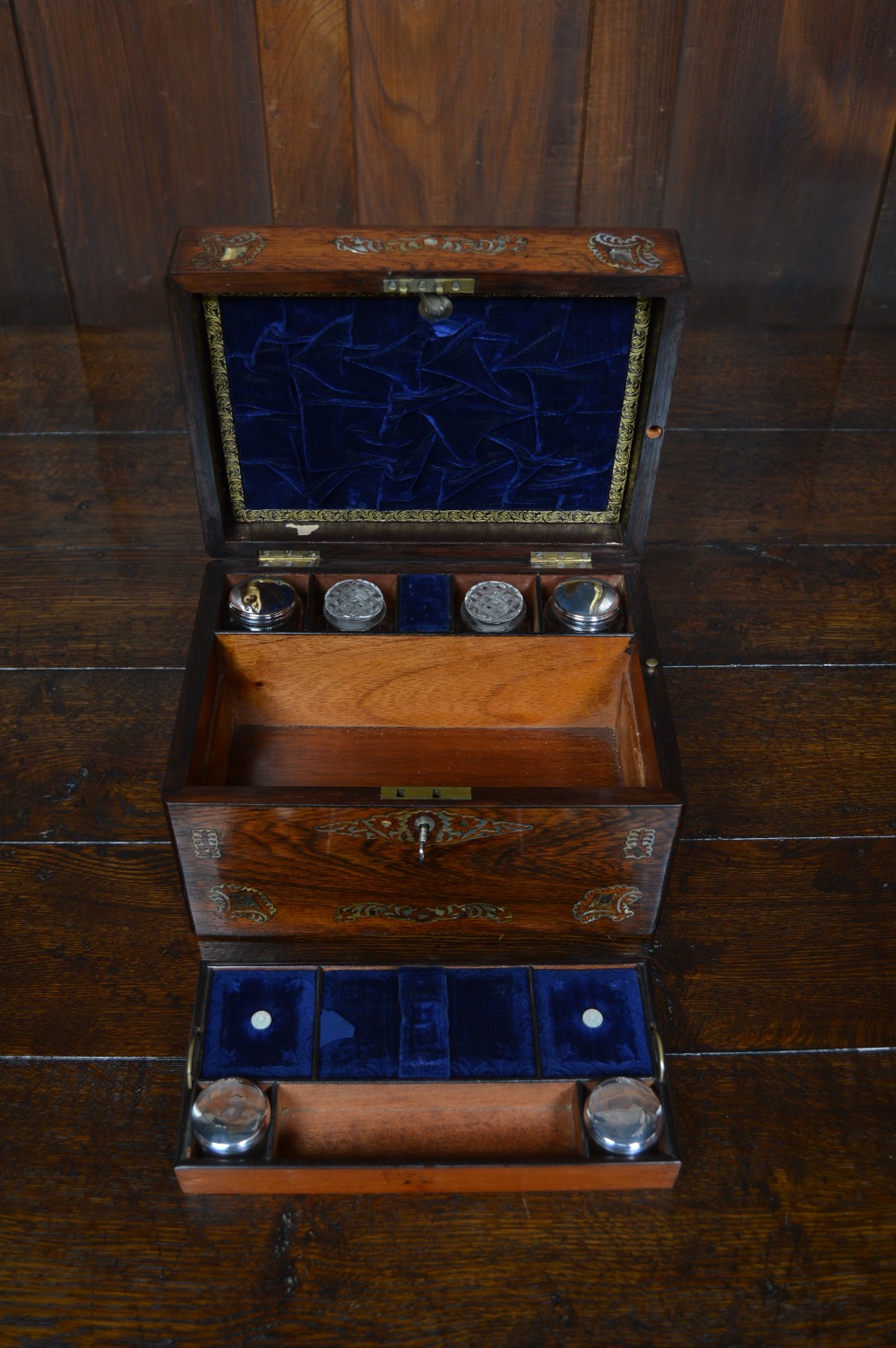Victorian Rosewood Jewellery Box View XI