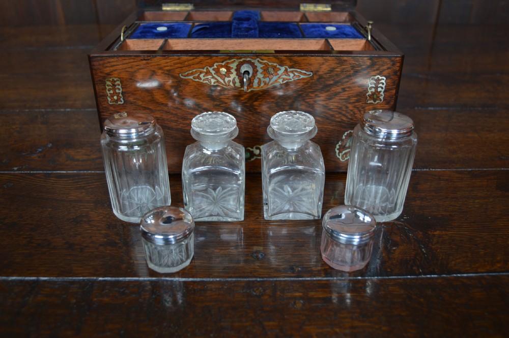 Victorian Rosewood Jewellery Box View XII