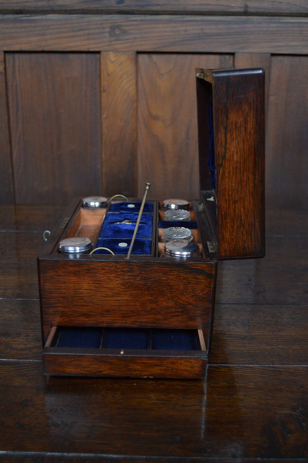 Victorian Rosewood Jewellery Box View XX