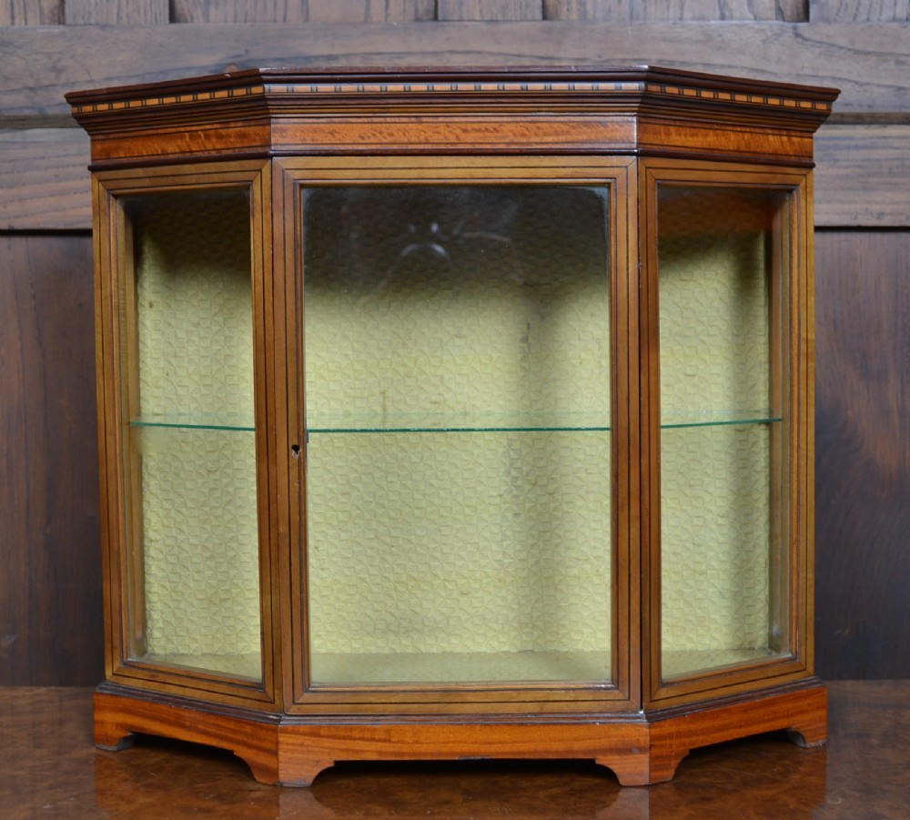 Edwardian Miniature Display Cabinet