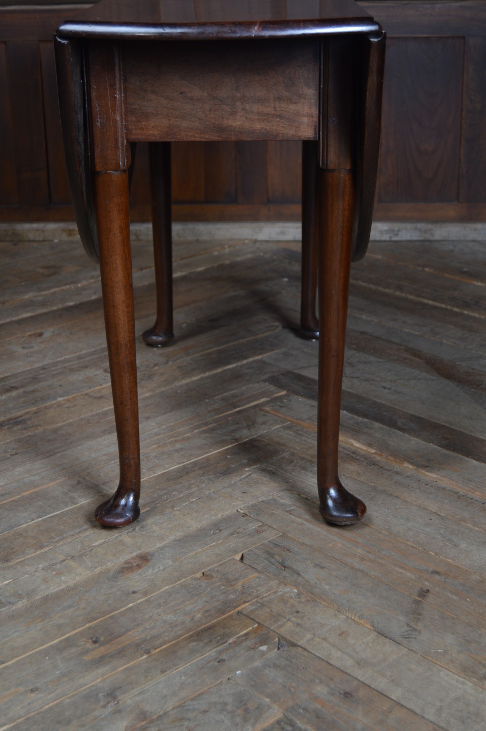 Georgian Mahogany Drop Leaf Table View IV