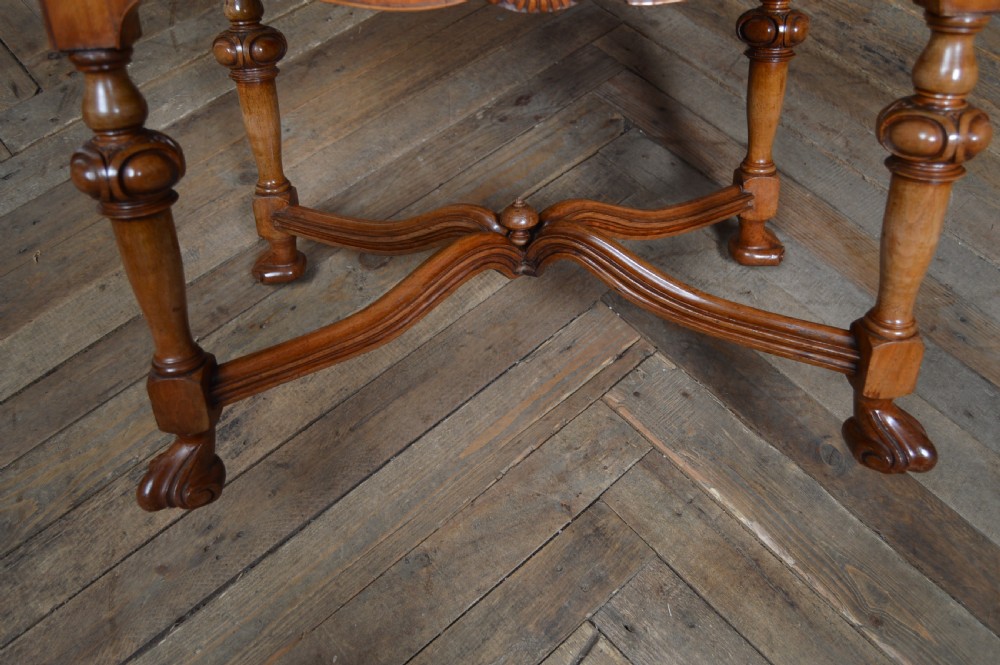 Victorian Walnut Stool View VI