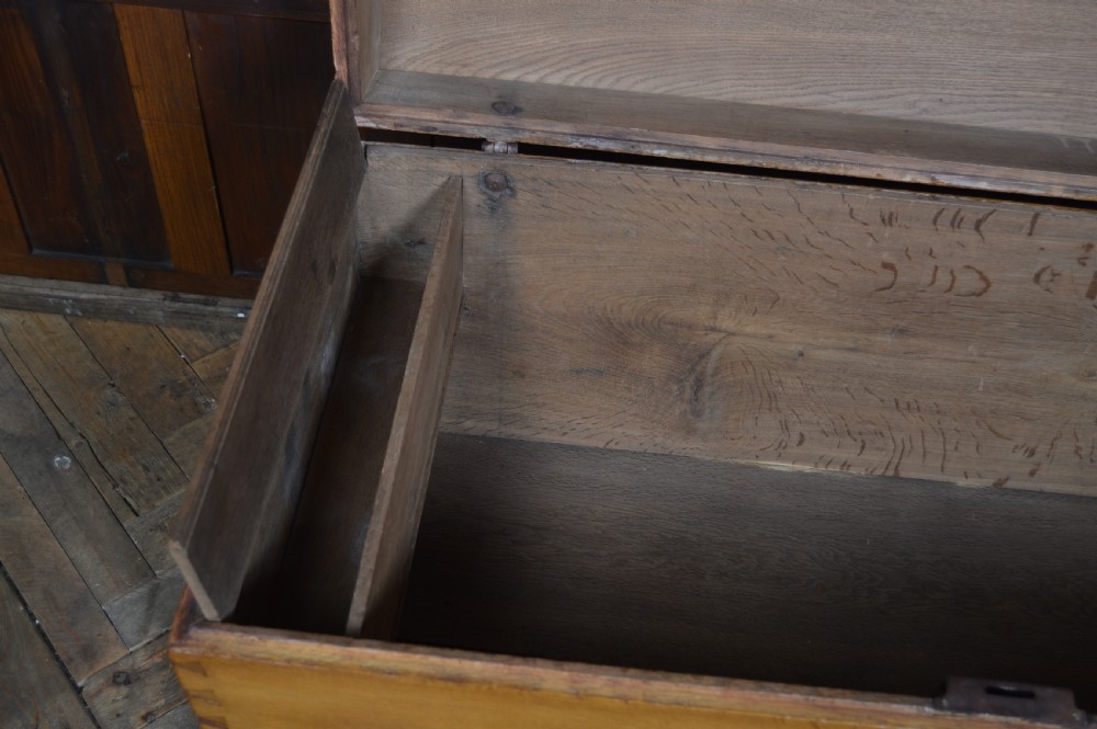 Victorian Dome Top Oak Storage / Blanket Box View VIII