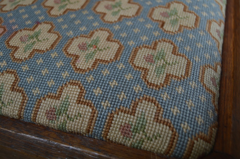 Arts and Crafts Oak Stool View VIII
