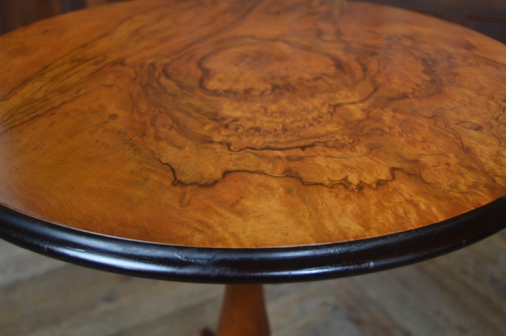 Victorian Irish Walnut Wine Table View IV