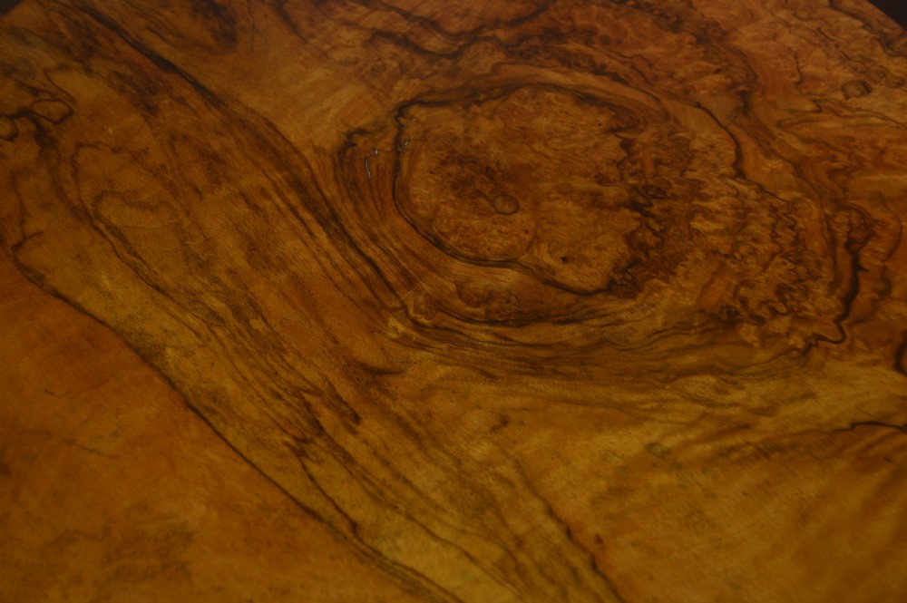 Victorian Irish Walnut Wine Table View VII