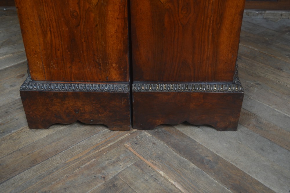 Pair of Victorian Walnut Pier Cabinets View VI